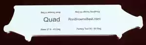 Quad - Ron Brown's Best Quad Platform Setting Jig For Wood Lathe Tools - Picture 1 of 3