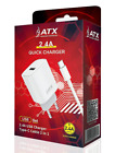 2,4A USB Ladekabel Ladegert fr iPhone 7 8 SE X XS 11 12 + Kabel  2,4A Adapter
