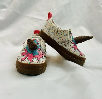 Zapatillas sin cordones Vans para niños pequeños Ice Cream Cone Foto 1 de 4