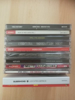 CD Sammlung 11 Stück (Diana Ross Bee Gees Beatles Silbermond Roxette Spice Girl) - Bild 1 von 4