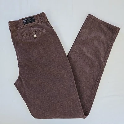 VTG Deadstock 80s Unionbay Corduroy Jeans Mauve Purple Men's 38 (36x37) Straight - Image 1 of 4