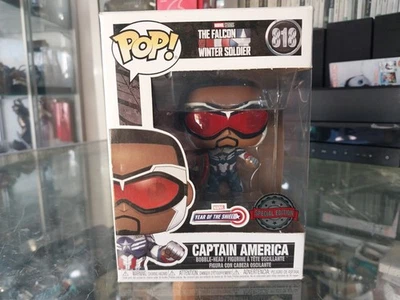 Funko Pop! Falcon Winter Soldier Capitán América #818 ¡Figura de vinilo! Foto 1 de 4