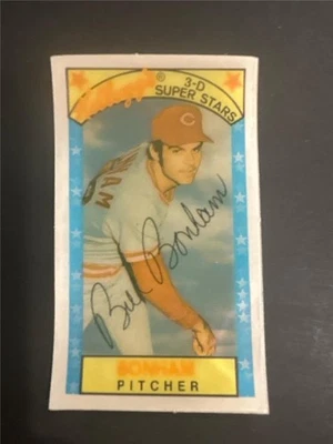 1979 Kellogg's 3-D Super Stars #31 Bill Bonham Reds EX/MT - Image 1 of 2