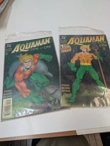 Lotto fumetti DC Comics Aquaman Time and Tide 1 e 4 - Foto 1 di 4