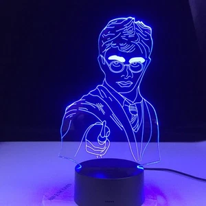 Harry Potter 3D Night Light Touch Control Table Lamp - Picture 1 of 8
