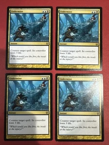 Undermine X4 Mtg Duel Deck Ajani Nicol Bolas Lp Gioco di Luce - Foto 1 di 2