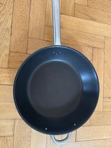 Edelstahlpfanne,IKEA,beschichtet,D.unten: 22cm,D.oben:33cm,H.:6cm - Bild 1 von 3