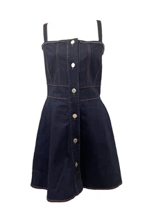 Neu See by Chloe Jeanskleid mit Knopfleiste leichter Stretch 42 M 6 - Bild 1 von 5