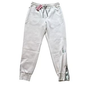 Hugo Boss Duipiano Jersey Jogger Sweatpants Zipper Hem Pink Men's Size XL - Picture 1 of 8