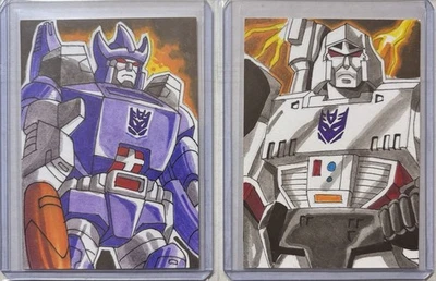 2024 Dynamite Transformers 40th MEGATRON GALVATRON Sketch Card Peterson Manzano - Image 1 of 2