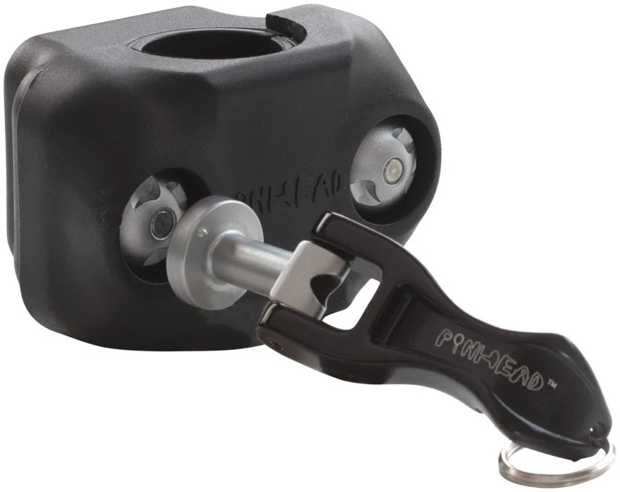 Pinhead TagBox Bike Security Tag Holder for AirTag & SmartTag | Durable Clamp - Image 1 of 1