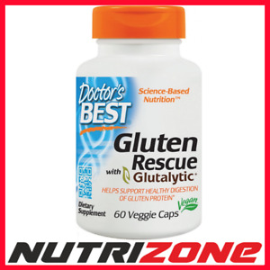 Doctor's Best Gluten Rescue with Glutalytic Healthy Digestion - 60 vcaps