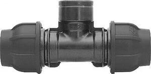 Pe T-piece with female thread for drinking water system - Picture 1 of 1
