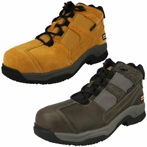 Botas de seguridad con cordones de cuero con punta de acero para hombre Ariat ""Contender - Imagen 1 de 12
