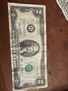 2003 2 dollar bill - Picture 1 of 2