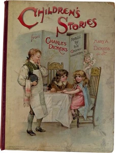c. 1911 Children's Stories Mary Dickens Raphael Tuck Ed Frances Brundage Illus - Bild 1 von 9
