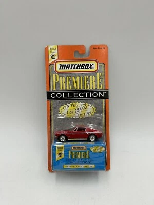 Matchbox Premiere Collection Street Machines Red '68 Mustang Cobra Jet 1997 #a2 - Image 1 of 4