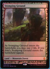 Stomping Ground FOIL Zendikar Expeditions SLIGHTLY PLD CARD (ID# 48451) ABUGames