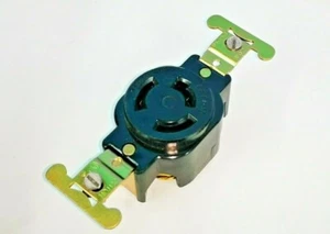 LEVITON 3W 20A 125/250V TWIST LOCK Single Side-Wire OUTLET RECEPTACLE NEW 5175 - Picture 1 of 7