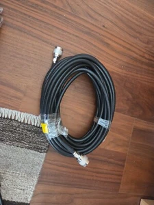 10m 75Ω Type N Male to Male Coaxial Extension Cable Cord - Zdjęcie 1 z 2