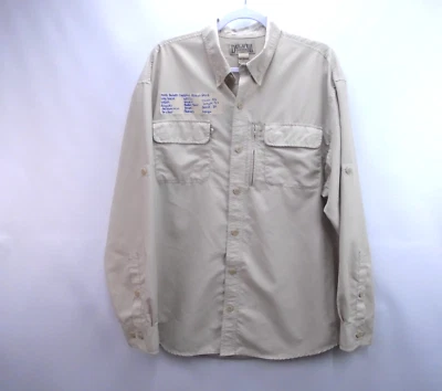 Duluth Trading Mens Shirt Size L Safari Cool Plus Action 60609 Dry Fast UPF 50 - Image 1 of 4