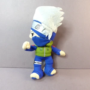 Juguete de peluche de peluche Hatake Kakashi NARUTO Shippuden Chibi BANDAI Japón premio RARO - Imagen 1 de 6