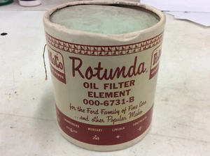 NOS Ford Rotunda Oil Filter Element 000-6731-B Garage Memorabilia - Picture 1 of 5