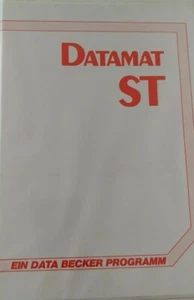 DATAMAT ST (Data Becker 1988) for ST (Disc, Box, Manual) 100% ok good cond - Bild 1 von 4