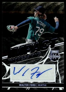 2023 PANINI IMPACT IMPRESSIONS AUTO Walter Ford Seattle Mariners #34 - Picture 1 of 2