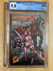 GUARDIANS OF THE GALAXY #5 - CGC 9.8 DYNAMIC FORCES ED! MIKE DEODATO JR CVR! - Picture 1 of 5