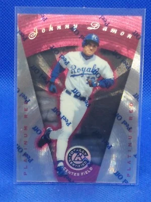 Johnny Damon 1997 Pinnacle Certified PLATINUM RED #104 - Image 1 of 2