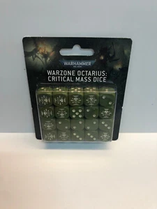 Dice Pack Critical Mass Warzone Octarius Warhammer 40K NIB - Picture 1 of 1