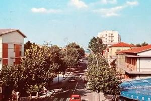 Postkarte - Pinarella di Cervia - Via Emilia - 1972 - Bild 1 von 2