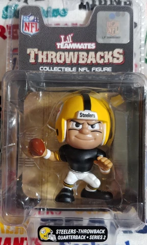 NFL Lil' Teammates Series 2 Pittsburgh Steelers Throwback Quarterback figure Cover