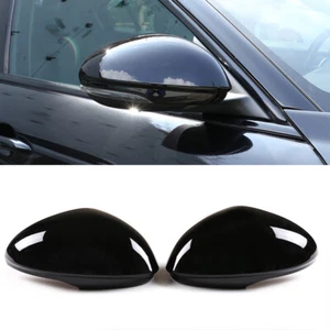 Cubierta de espejo retrovisor lateral negro brillante para Alfa Romeo Giulia 2017-20 - Imagen 1 de 7