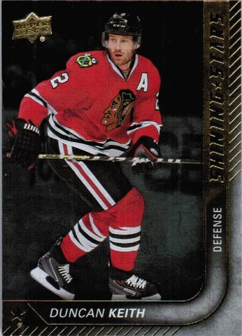 15/16 UD SERIES 1 HOCKEY SHINING STARS INSERT CARDS (SS1-SS50) U-Pick From List Cover