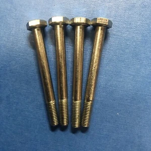 Set of 4 BSF 2.5” X 1/4 Bolts plated . High Tensile - Picture 1 of 1