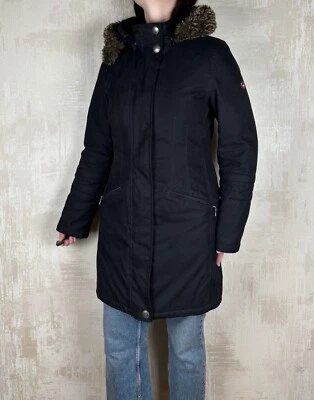 Wellensteyn Darling Black Waterproof Hooded Jacket Women's Parka Size S - Image 1 of 4