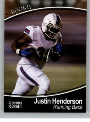 JUSTIN HENDERSON RC 2021 SAGE Hit Premier Draft #87 ROOKIE  ID:24227 - Image 1 of 2