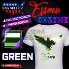 Chrom grün Wärmeübertragung Vinyl Laser HTV T-Shirt 20" breit aufbügeln/Wärmepresse