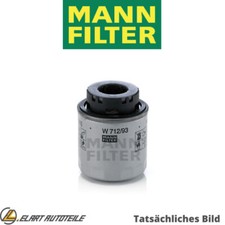 THE OIL FILTER FOR VW SEAT AUDI ŠKODA TOURAN 1T1 1T2 BMY CAVC BLG CAVB MAN FILTER