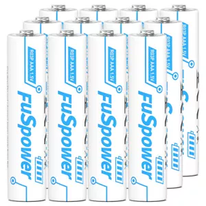 12pcs Carbon-Zinc AAA Batteries Triple A Cell 1.5V R03P UM-4 E92 for Remote US - Picture 1 of 4