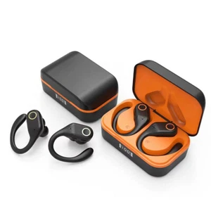 Sports Earhook Headsets Headphoen Bluetooth V5.4 iPhone 15/16/14 Samsung S24/S23 - Picture 1 of 12
