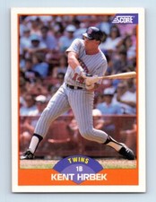 1989 Score Kent Hrbek Minnesota Twins #382