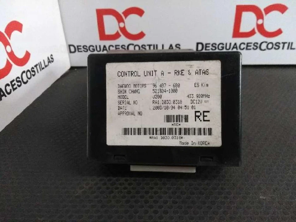 96407680 Centralina Check Control per DAEWOO NUBIRA BERLINA CDX 99293 - Immagine 1 di 2