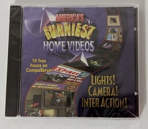 Brand New 1998 America's Funniest Home Video PC CD-ROM Win95 Sealed Vintage - Picture 1 of 5