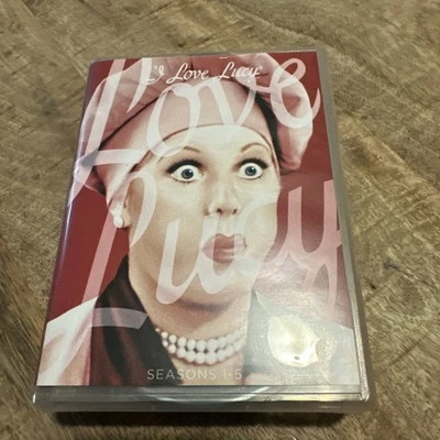 I LOVE LUCY Box set seasons 1-5 DVD  25 Discs Black and White - Image 1 of 4