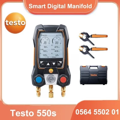 Sondas de temperatura braçadeira sem fio coletor digital inteligente Testo 0564 5502 01 550s - Imagem 1 de 4