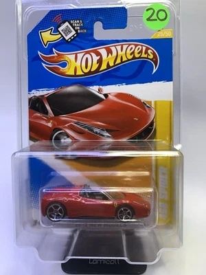 Hot Wheels Ferrari 458 Spider red 2012 New Models - Image 1 of 4