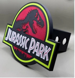 Jurassic Park Hitch Cover fits 2” receivers - Picture 1 of 3